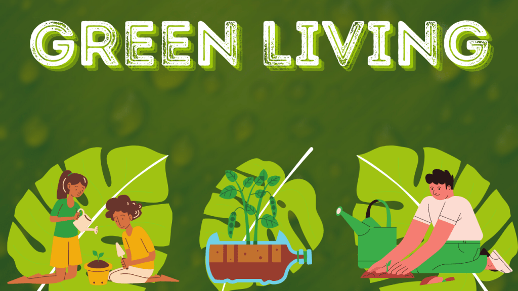 Green Living Graphic