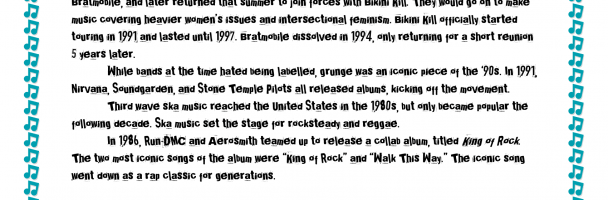 History of Rock: 1986 – 2000